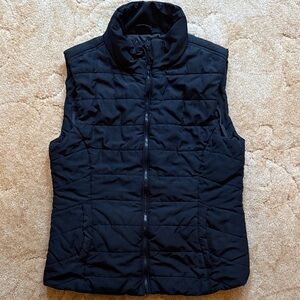 Aeropostale Women's Black Puffer Vest